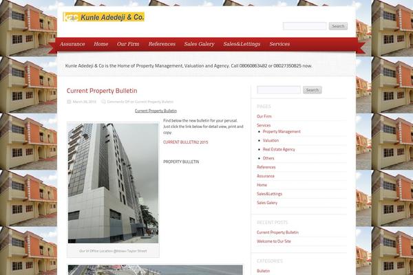 Delicacy theme site design template sample