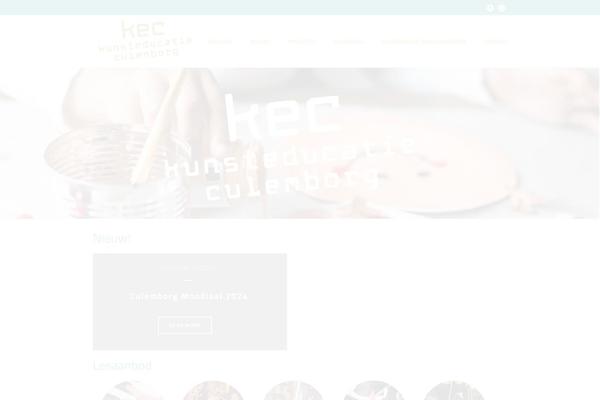 Jupiter theme site design template sample