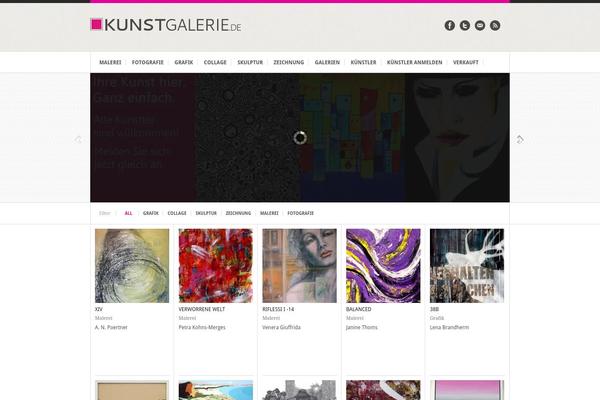 kunstgalerie.de site used Zoho