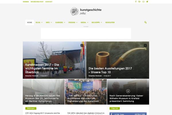 kunstgeschichte.info site used Newsmag Child