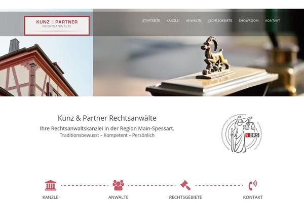MF theme site design template sample