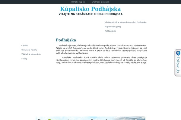 Site using Follow Me Plugin plugin