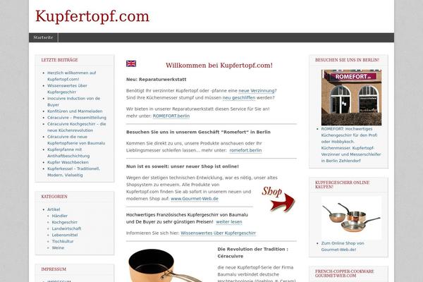 Magazine Basic theme site design template sample