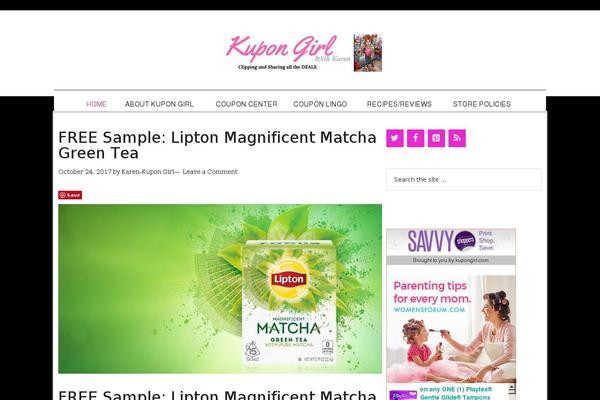 Site using Pinterest "Pin It" Button plugin