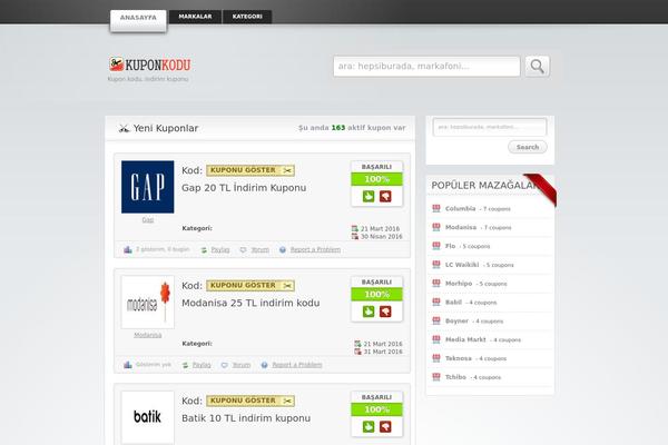 Clipper theme site design template sample
