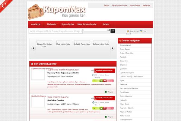 Couponpress theme site design template sample