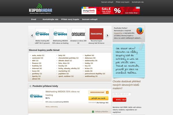 Cpr theme site design template sample