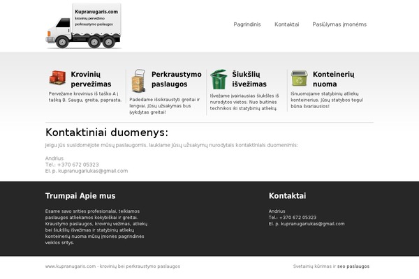 kupranugaris.com site used Pixlex