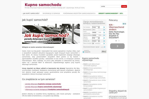 ADSimple theme site design template sample