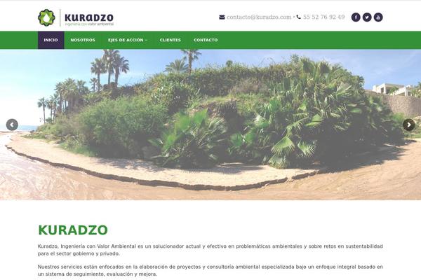 Porto theme site design template sample