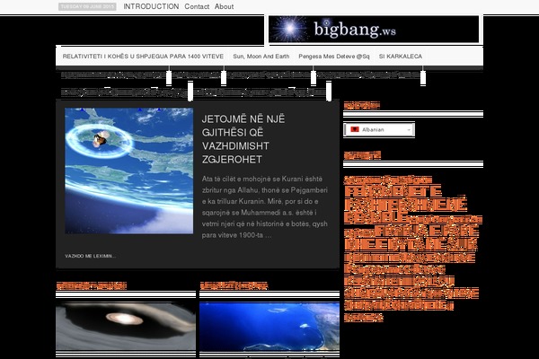 Deadline theme site design template sample