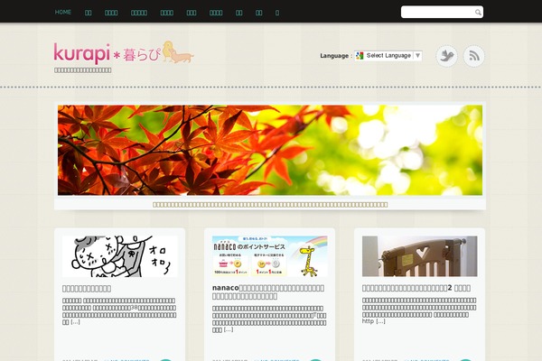 JournalCrunch theme site design template sample
