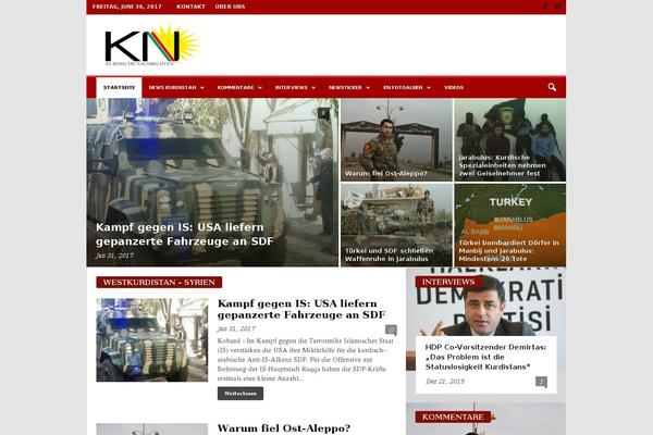 NewsMag theme site design template sample