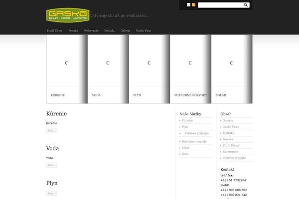 Newscast theme site design template sample
