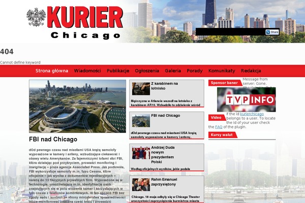 Site using Kursy-walut-nbp plugin