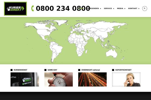 Logistic theme site design template sample