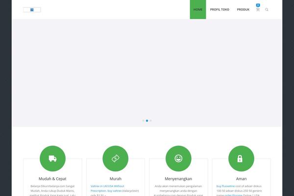 Kapital theme site design template sample