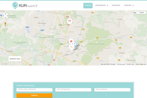 Business Finder theme site design template sample