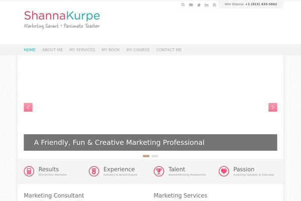 Natural theme site design template sample