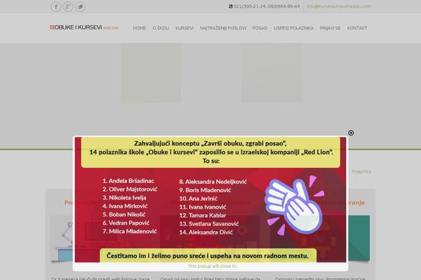 Site using Easy FancyBox plugin