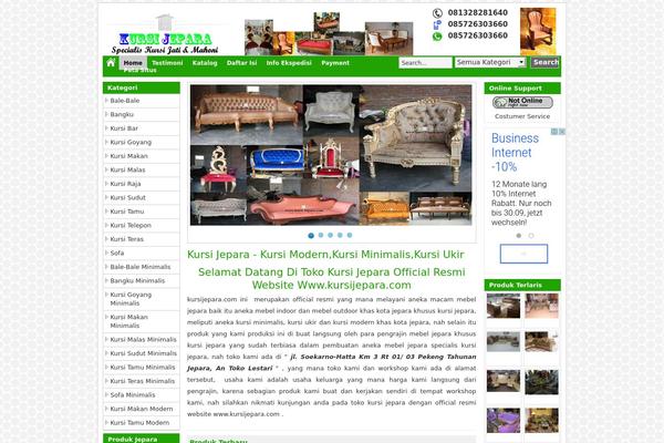 Wptoko theme site design template sample