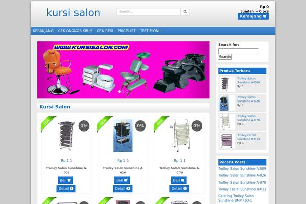 kursisalon.com site used Dago