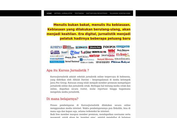 kursusjurnalistik.com site used Twentyten-squeeze
