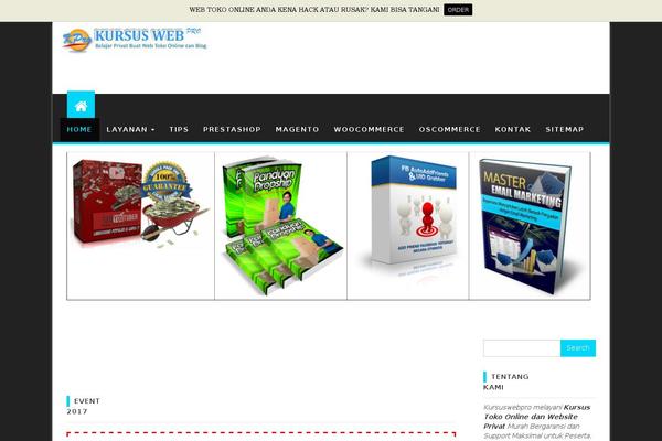 Site using AccessPress Social Share plugin