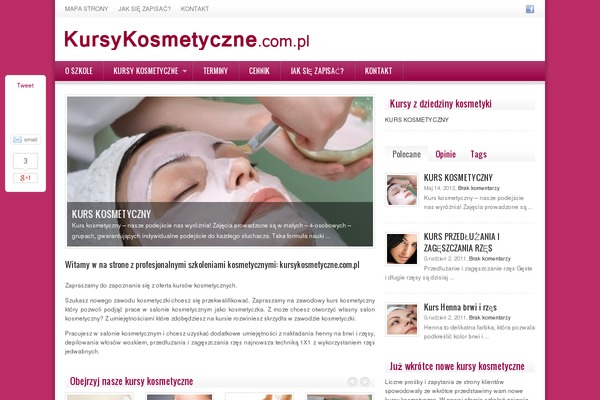kursykosmetyczne.com.pl site used Exciter