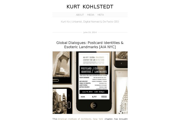 Manifest theme site design template sample