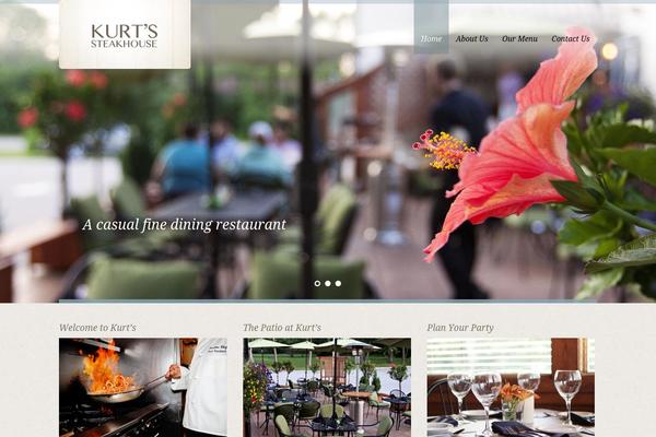 White Rock theme site design template sample