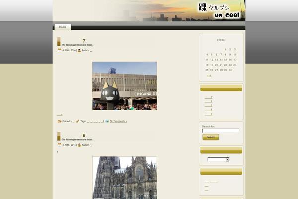 Site using WP-chgFontSize plugin