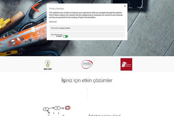 kuryaz.com site used Startup-company