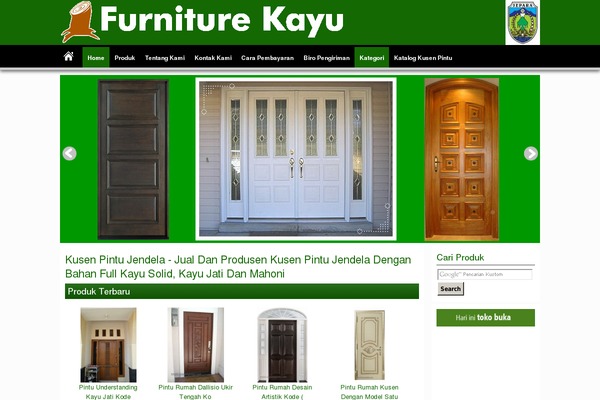 Pasaraya theme site design template sample