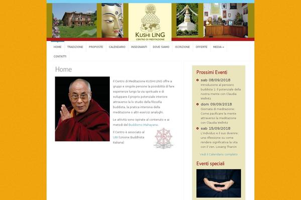 Site using Events Manager plugin