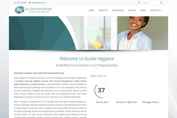 Savia theme site design template sample
