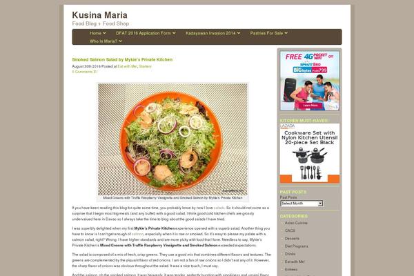Recipress theme site design template sample