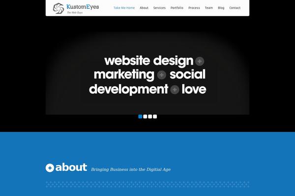 Kronos Wp theme site design template sample
