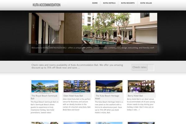 Proton theme site design template sample