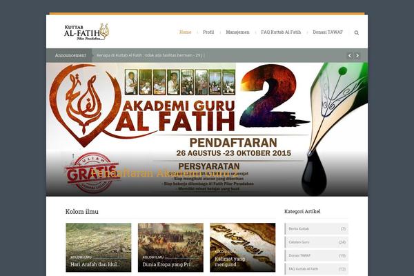 The-core-parent theme site design template sample