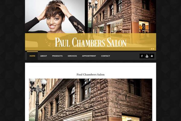 Spalon theme site design template sample
