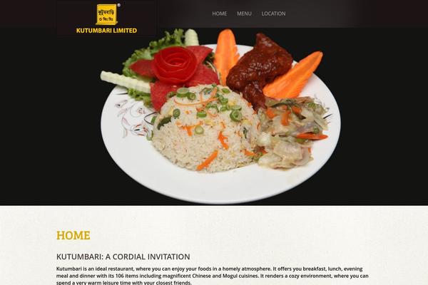 Iron Bull theme site design template sample