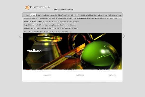 TheProfessional theme site design template sample