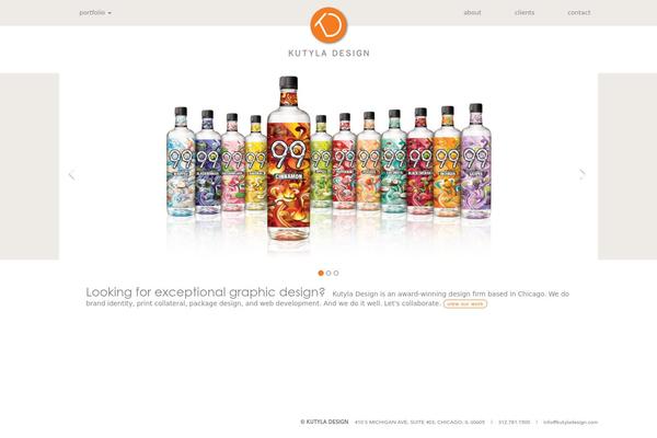 kutyladesign.com site used Kdtheme