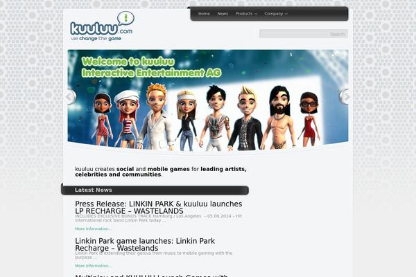 Unite theme site design template sample