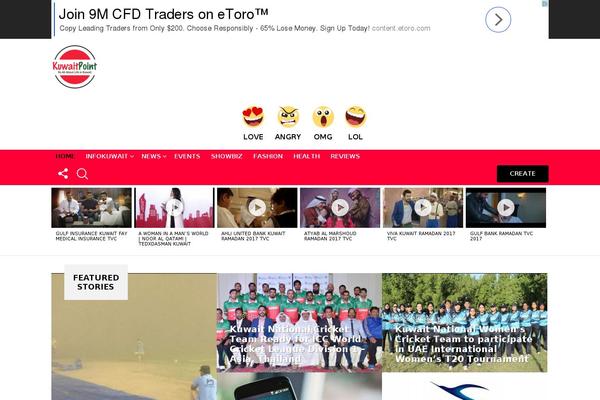 Site using Snax plugin