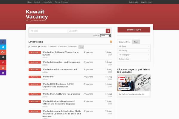 Site using Wordpress-fire-push plugin