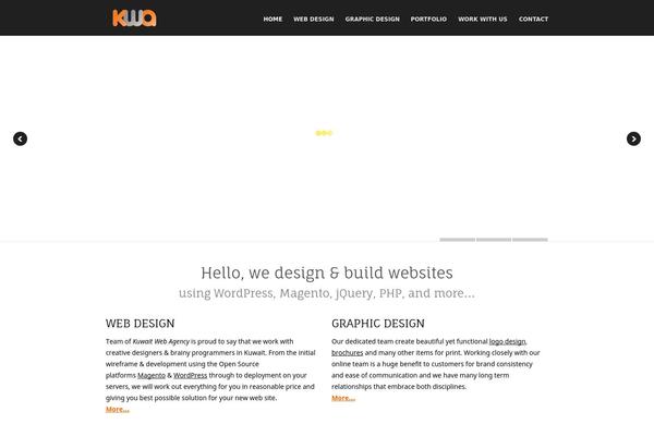kwa theme websites examples