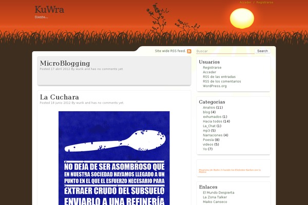 kuwra.es site used Evening-sun