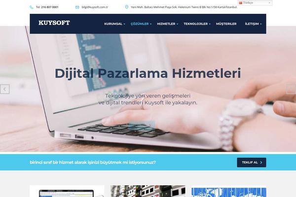 Consulting theme site design template sample